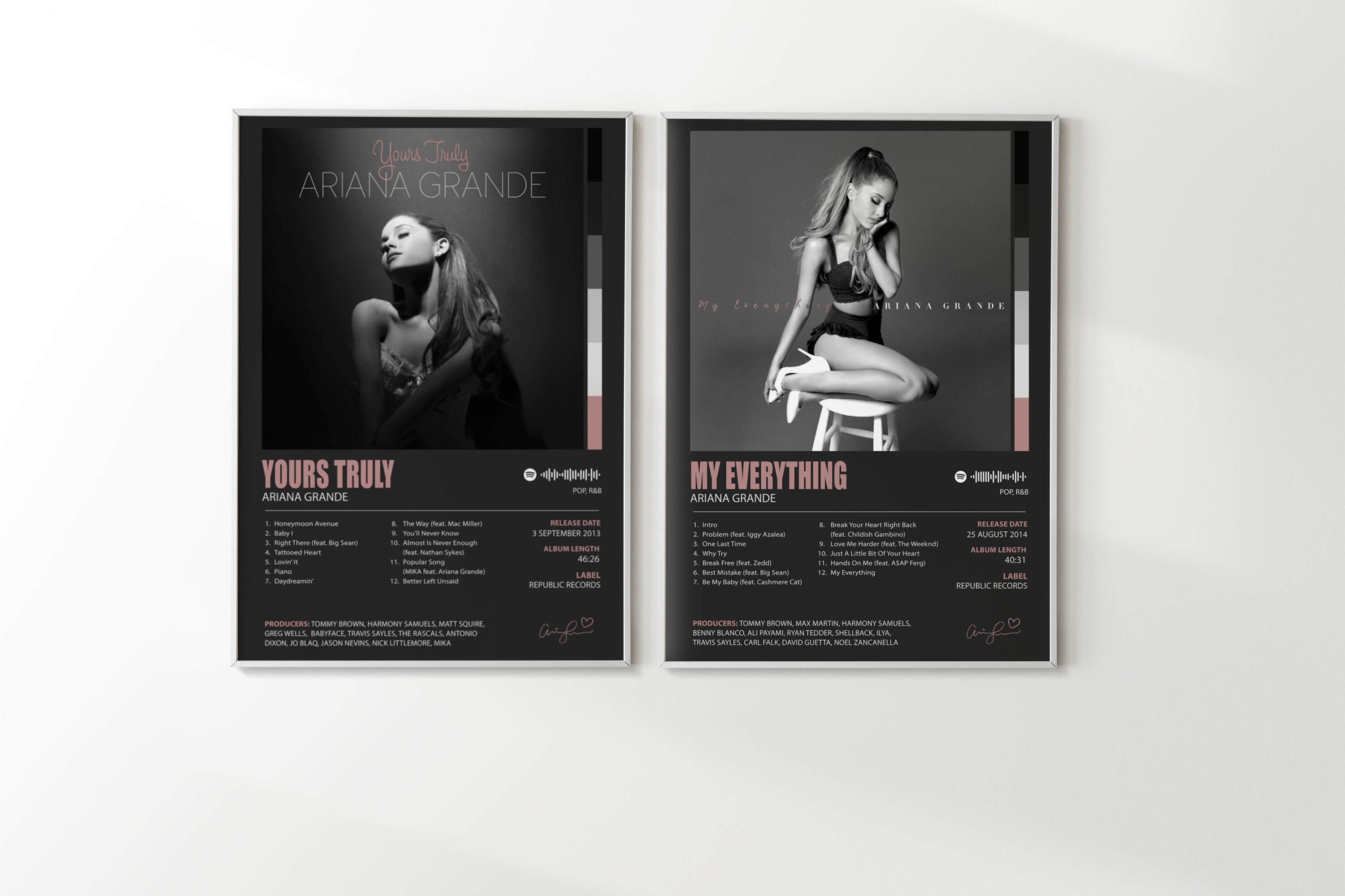 559739 Ariana Grande Music Album Photo HD #5 Cover Art 16x12 WALL PRINT  POSTER