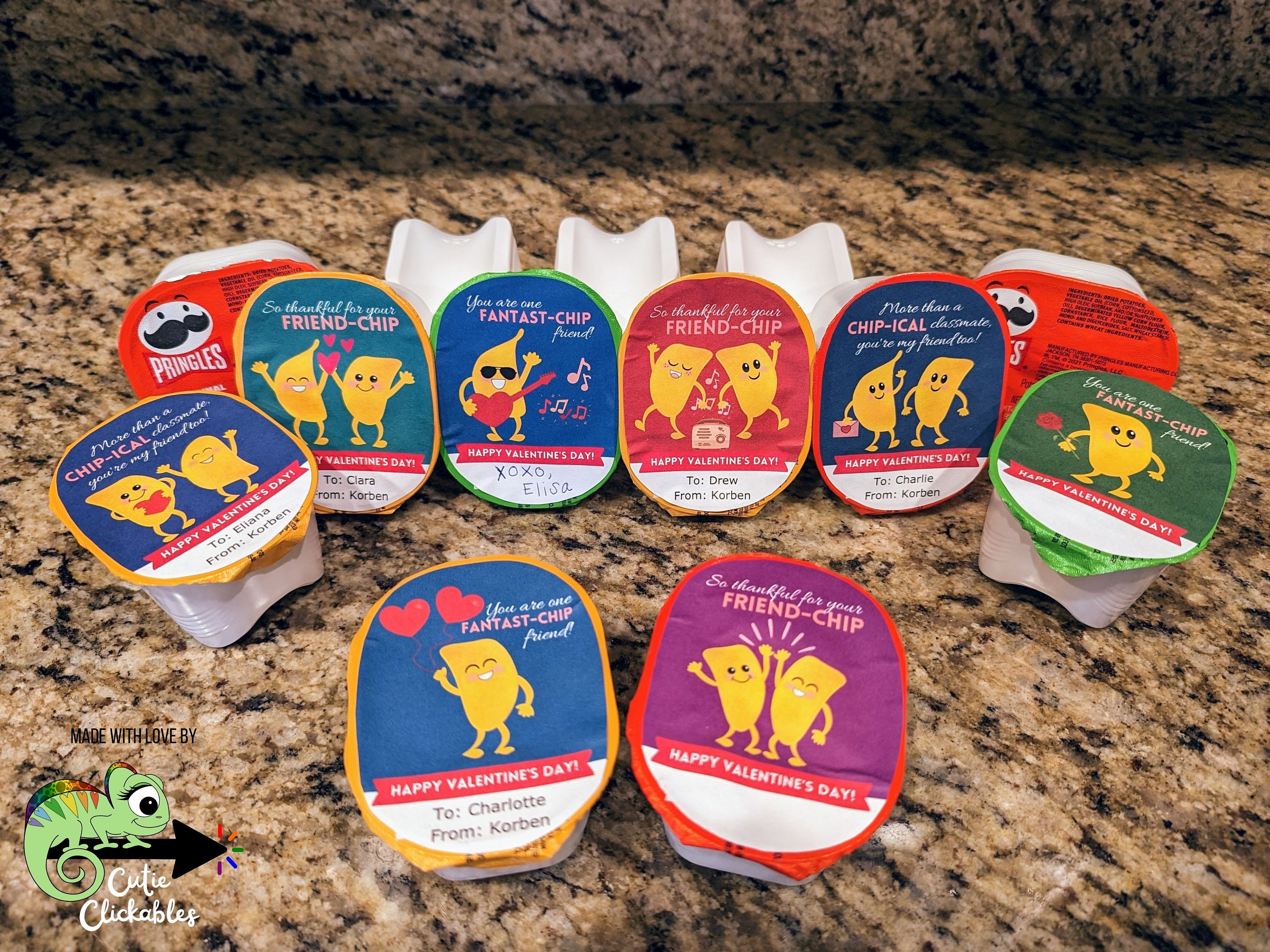 Valentines Day Pringles, Pringles Labels, Personalized Pringles Can ...