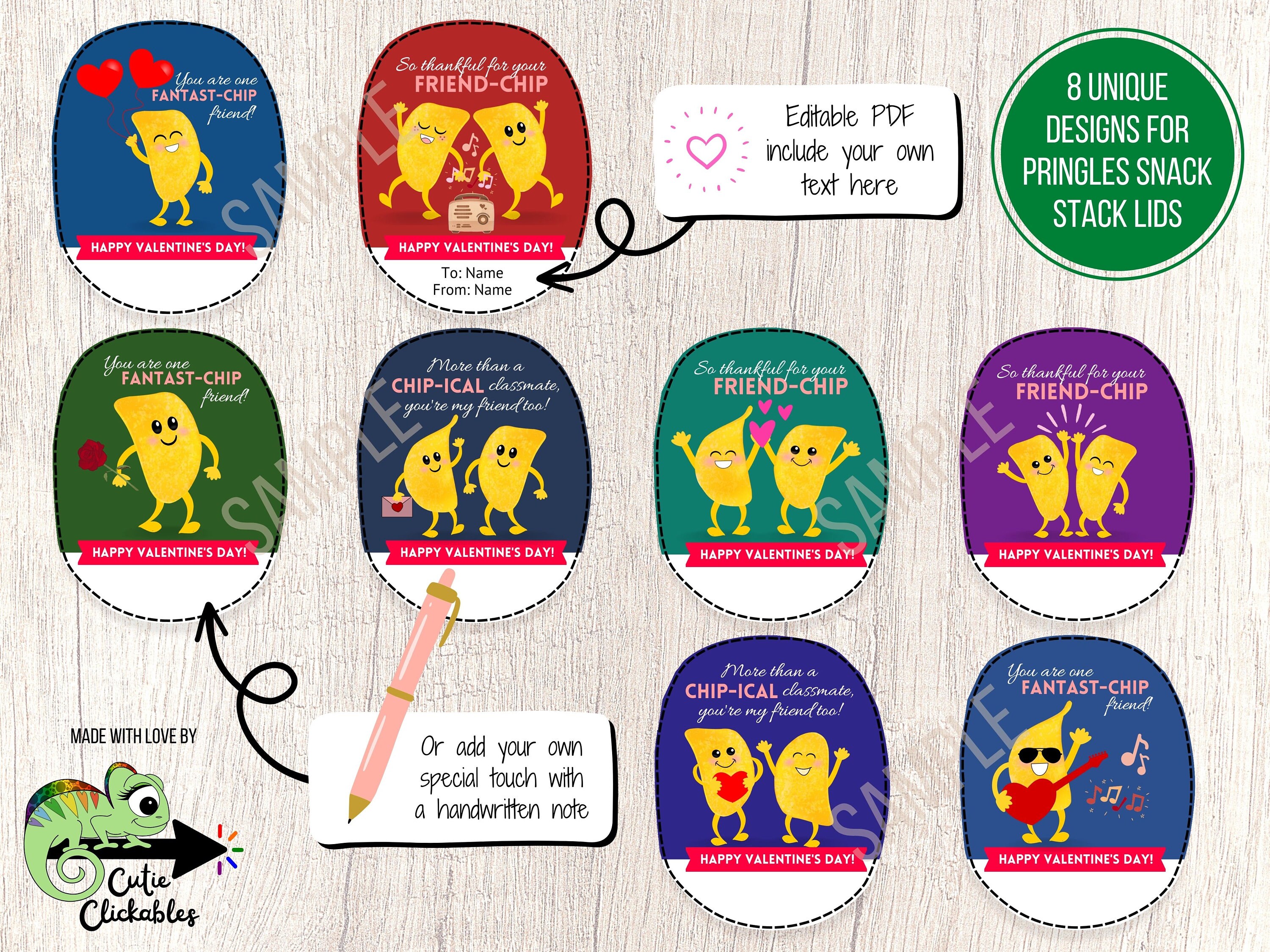 Valentines Day Pringles, Pringles Labels, Personalized Pringles Can ...