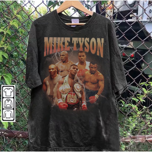 Mike Tyson t-shirt | iron mike vintage 90s shirt | Iron Mike Tyson vintage style graphic shirt | Tyson vs Jake paul fight shirt