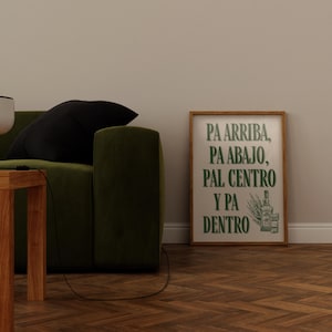 Cheers print Mexicaanse muurkunst minimalistische barwagen poster Mexicaanse print bar kunst Spaans decor Mexico kunst voor keuken INGELIJSTE fysieke print