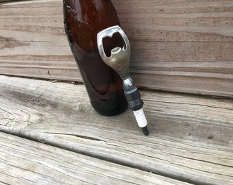 Spark plug bottle opener; Bottle opener; Unique finds; Gifts for him