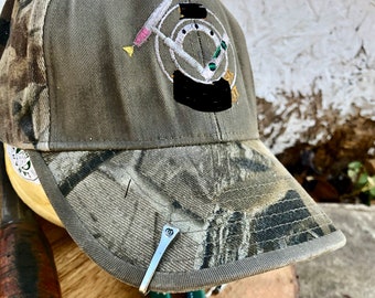 Horse nail hat clip ; Cowboy clip ; hat accessories