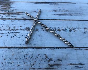 Cowboy Toothpick; Welder Toothpick; Weld art