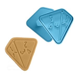 5-Sided Dice Medieval Cookie Cutter stamp | Gaming Dungeons and Dragons D&D Fantasy | RPG Birthday Kids Party theme gift