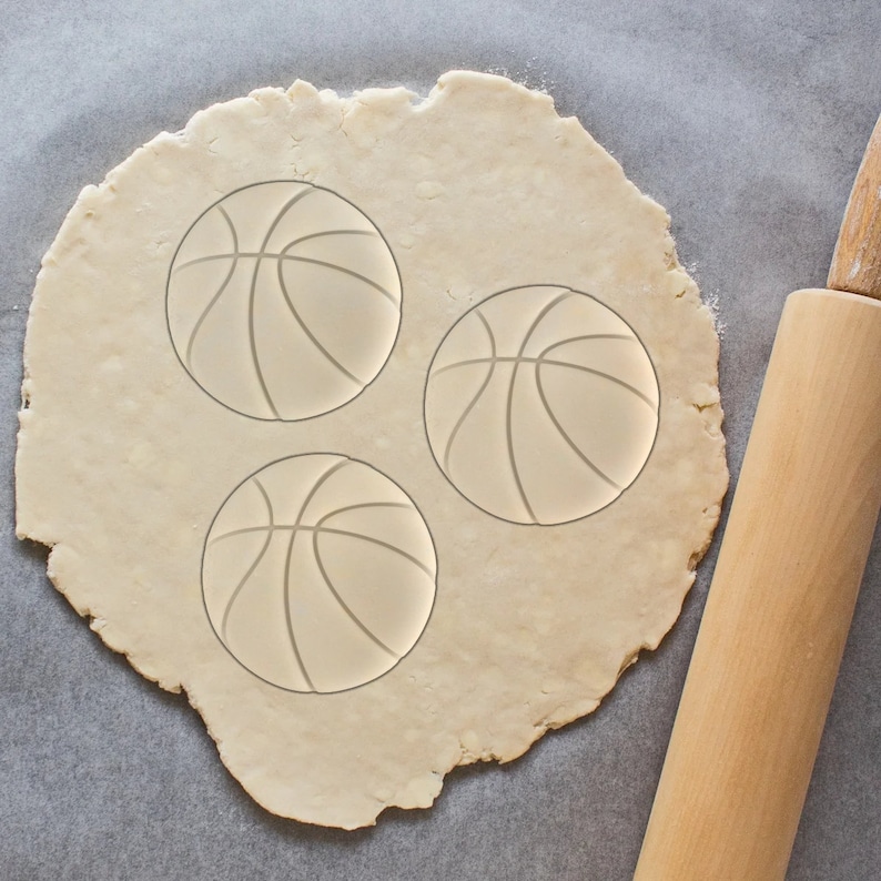 Basketball Cookie Cutter Set of 5 Basketball Hoop Foam Finger