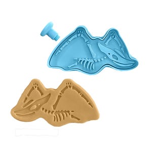Pterodactyl Dinosaurs Cookie Cutter stamp | Fossil T-Rex | reptiles | biscuit cutter | Birthday Dino Kids Party theme gift