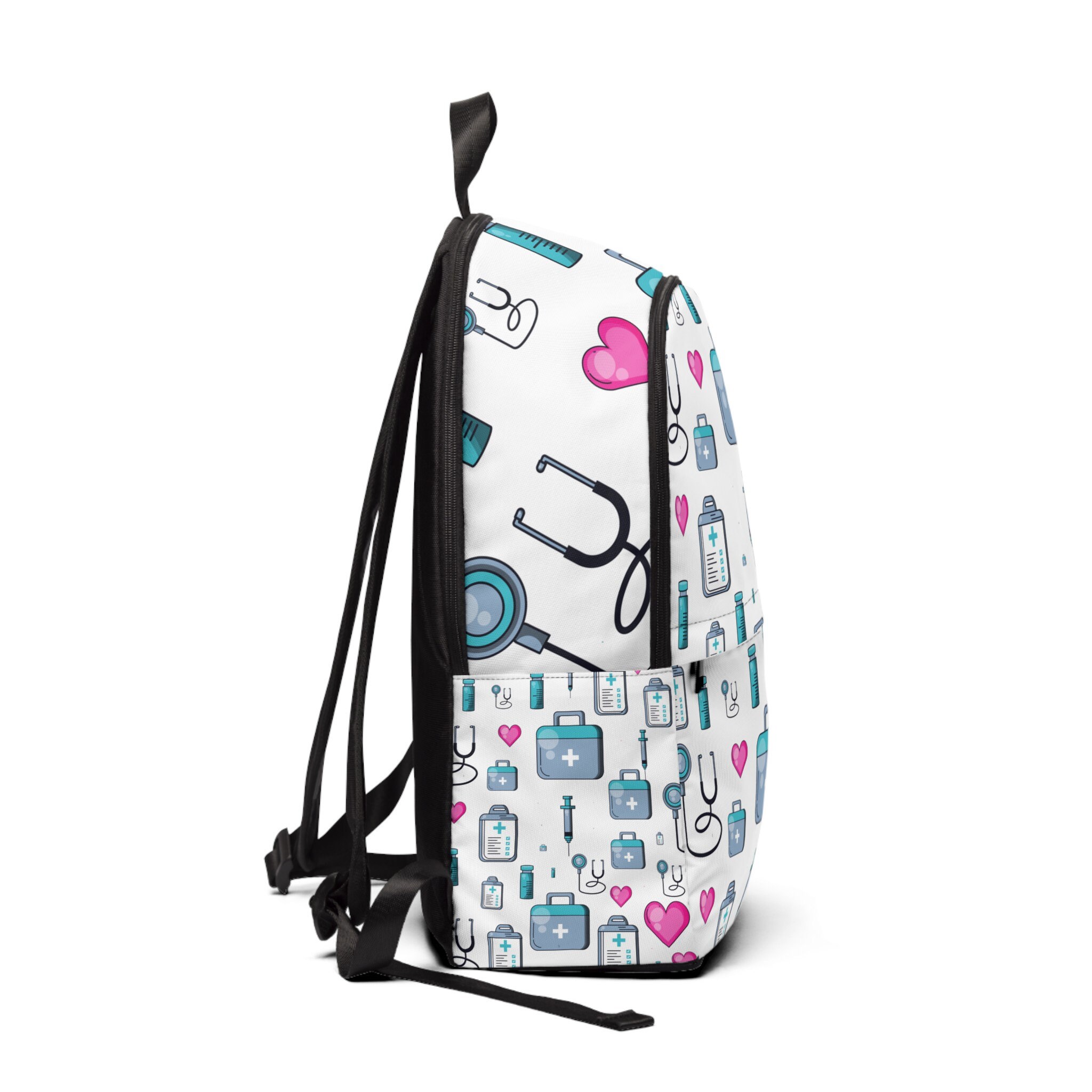Nurse Backpack, Nursing School Bag, Laptop Bag for RN LPN, Medical