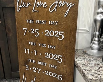 Nasza dekoracja ślubna Love Story