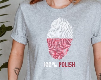 Polish T-shirt, Polska Koszulka, Poland, Polish shirt for woman, polish shirt for man, Polish gift, Polish flag