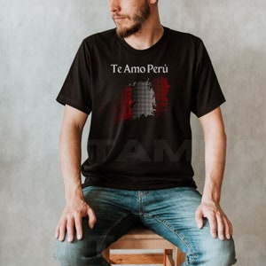 Peruvian Tshirt, Peruvian shirt, i love Peru, Latin shirt, Peruvian shirt for womans, Peruvian shirt for mans, Camiseta Peru