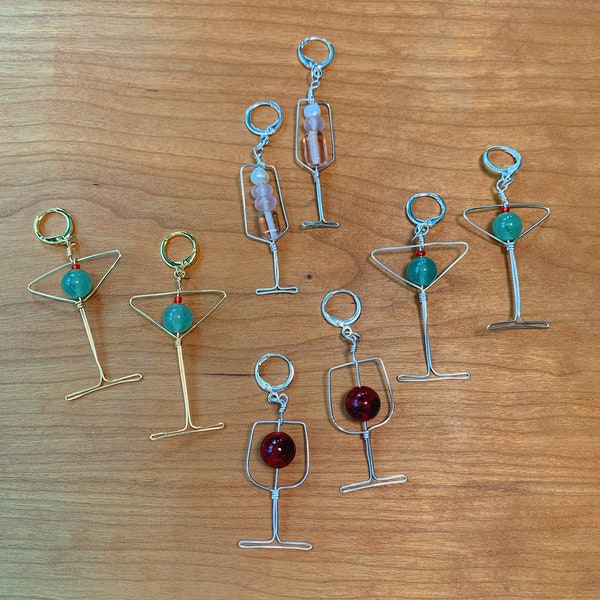 Cocktail Earrings Etsy