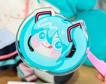 Hatsune Miku Dango Epoxy Acrylic Phone Grips/Holder | Mikou Fan Art