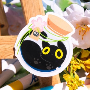 Vinyl Sticker | Black Cat Potion | 3 inch | Waterproof & Fade-Resistant |