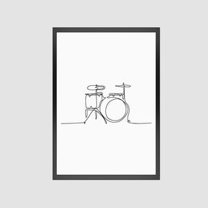 Minimalist drum set 2025