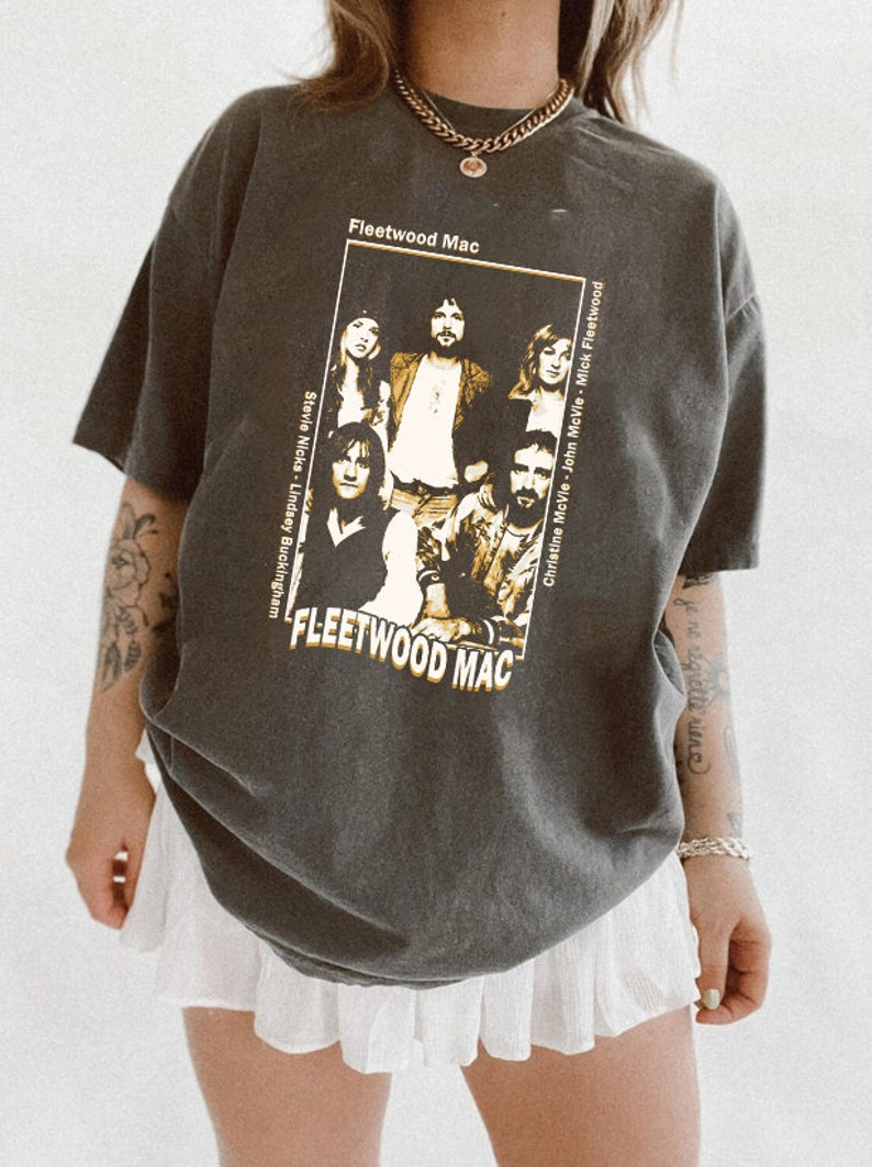 Fleetwood Mac Band Shirt, Fleetwood Mac Shirt, Fleetwood Mac Tee ...