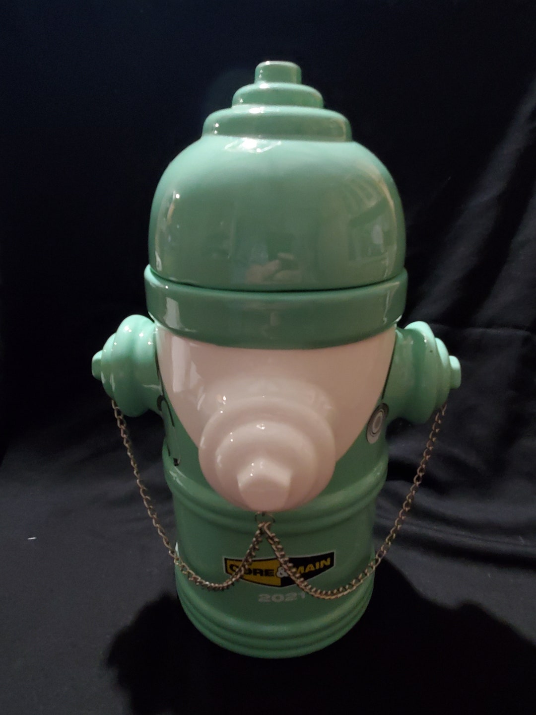 Core and Main Fire Hydrant Cookie Jar Etsy