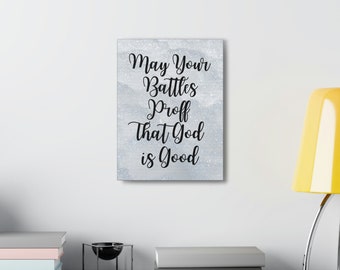 Gott ist gut Leinwand Gallery Wraps