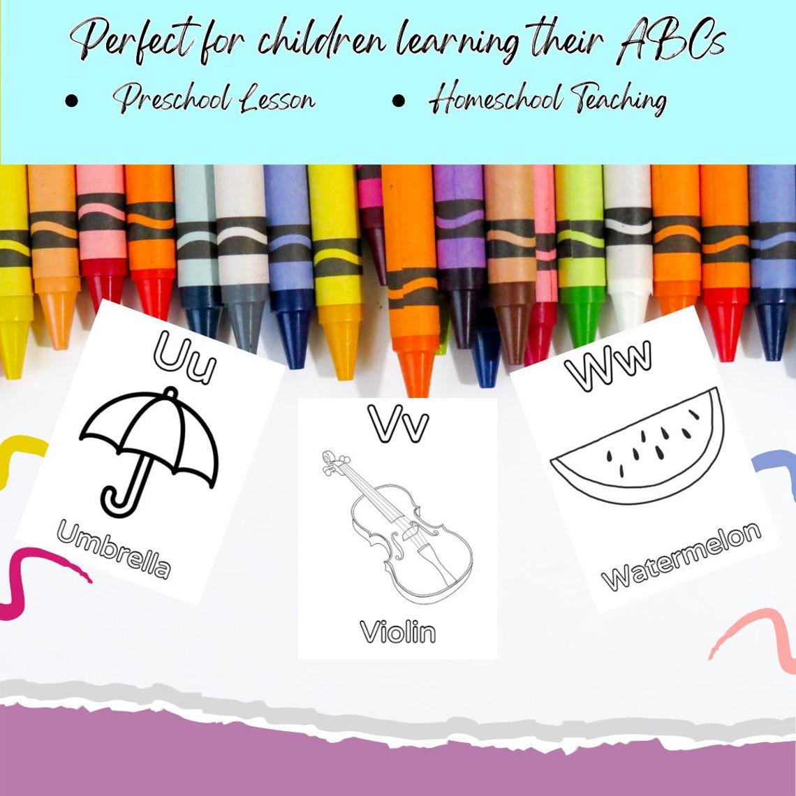 ABC Coloring Pages, Preschool Letter Activities (digital Download) - Etsy