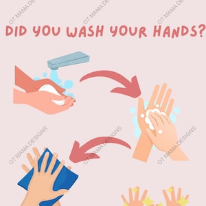 Hand Washing Sign