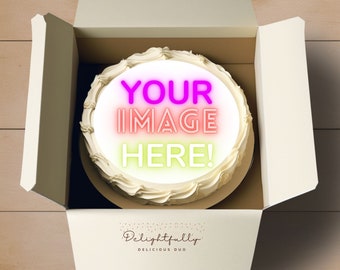Custom edible image | cookie edible image | Pre cut edible image | Custom cookie topper | Cupcake topper | Personalized cake topper