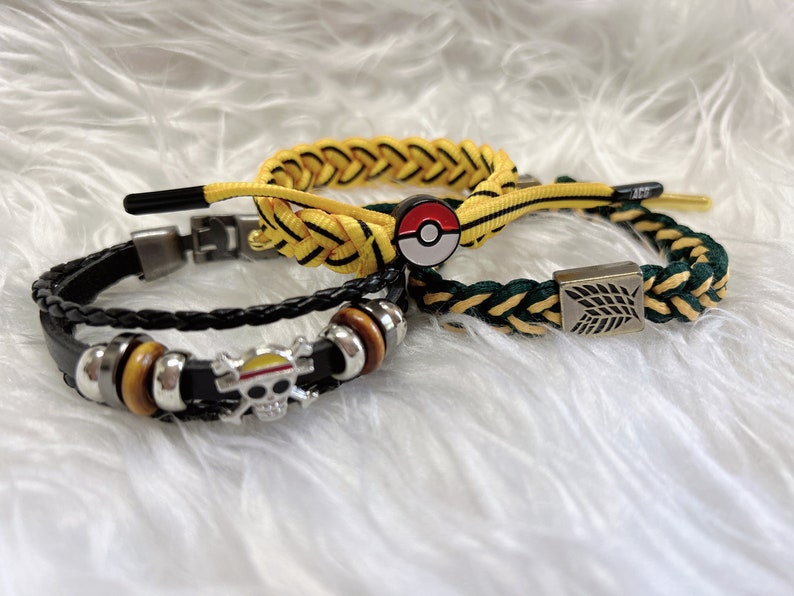 Anime bracelets Josuke Shenron accessories image 6