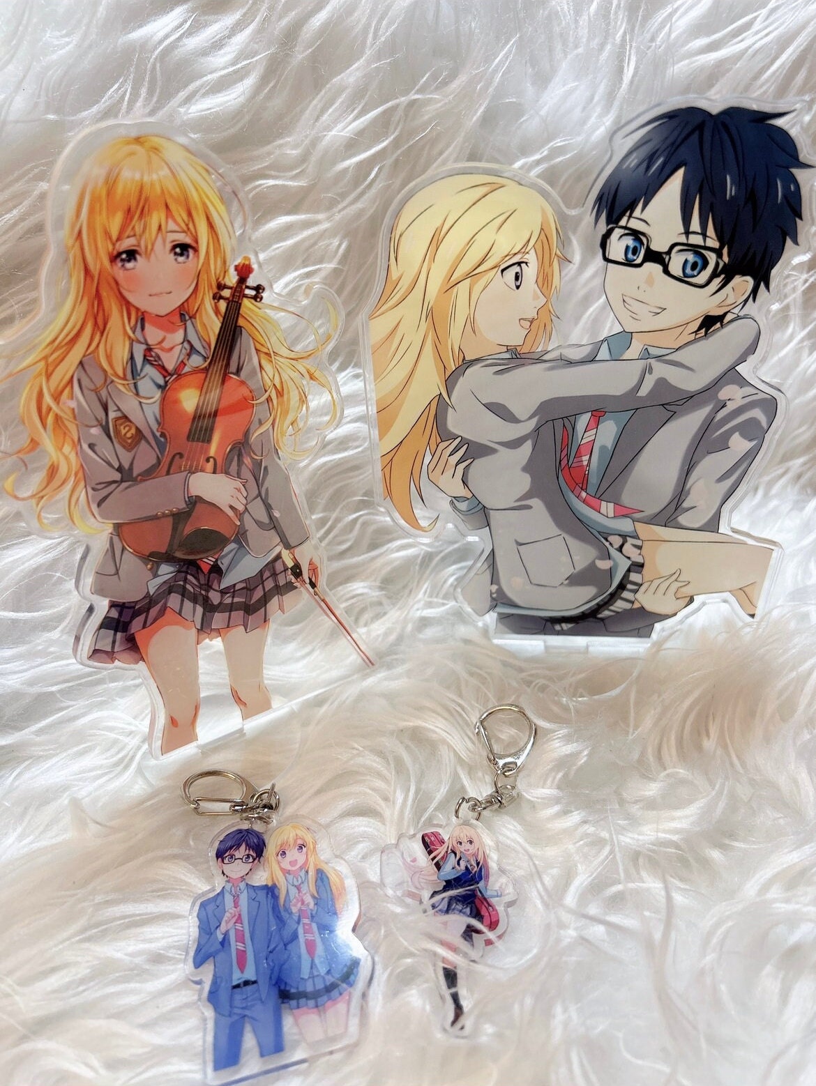  Your Lie April Poster Home Decor Shigatsu Wa Kimi No USO Kaori  16x20 Inches: Posters & Prints