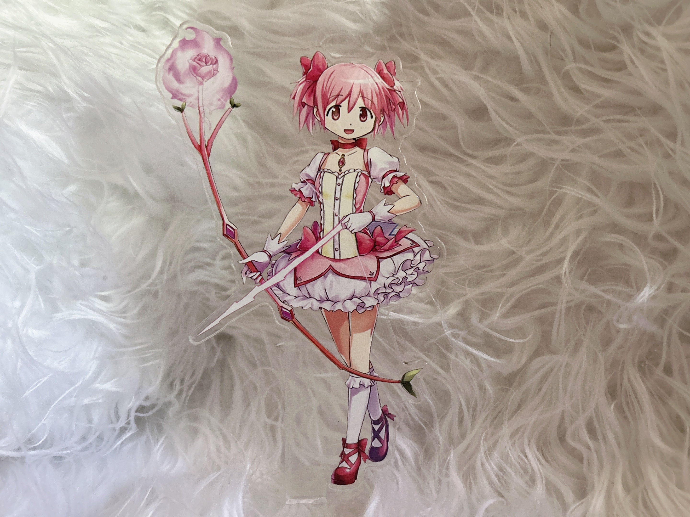 Japanese Magica Acrylic Stand Anime Standee Mini Figure Cake