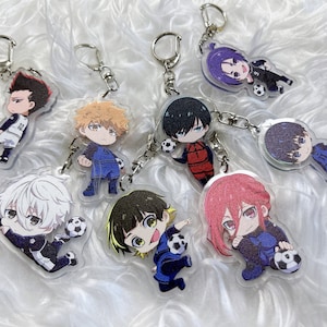 Japanese Manga football keychain