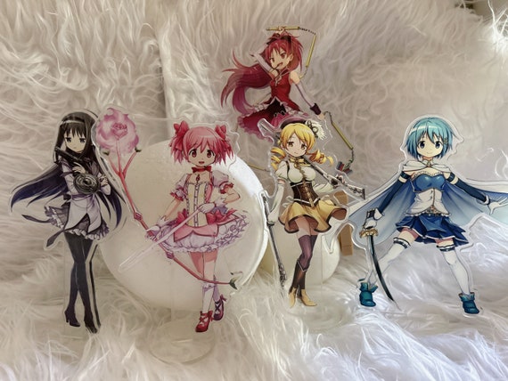 Japanese Magica Acrylic Stand Anime Standee Mini Figure Cake