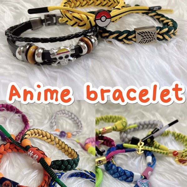 Anime Charm Bracelet Etsy