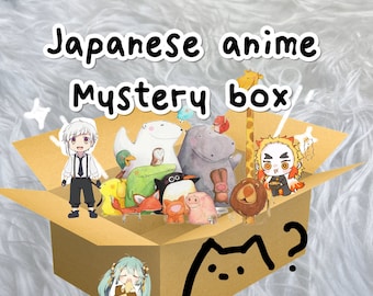 Japanese anime mystery box gift for anime lover anime merch