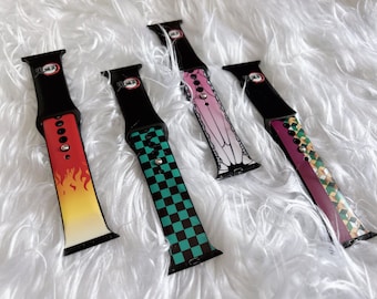 Japanese ghost slay anime apple watch bands cellphone accessories