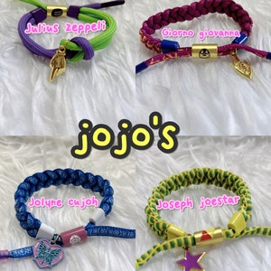 Anime bracelets Josuke Shenron accessories image 2