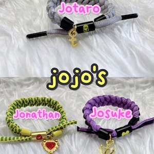 Anime bracelets Josuke Shenron accessories image 3