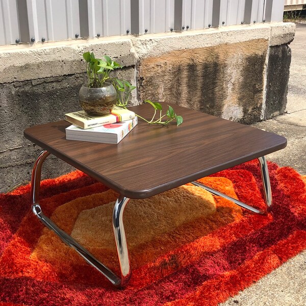 SOLD Vintage Mid Century Steelcase Coffee Table