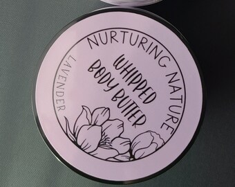 Lavender Scented Whipped Body Butter 4oz