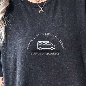 Real Housewives of Orange County Vicki Gunvalson Family Van for six People Funny Bravo Gift RHOC Housewife funny gift t-shirt cotton