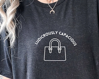 Ludicrously Capacious Bag - Succession HBO funny shirt tshirt kendall roy tom Wambsgans roman gift siobhan cousin greg sucession pop culture