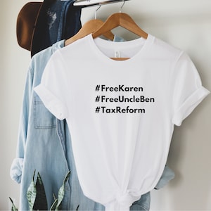 Funny RHOP Real Housewives of Potomac FreeKaren FreeUncleBen TaxReform giselle bryant karen kuger bravo pop culture grande dame merch