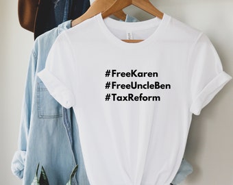Funny RHOP Real Housewives of Potomac FreeKaren FreeUncleBen TaxReform gizelle bryant karen huger bravo pop culture grande dame merch gift