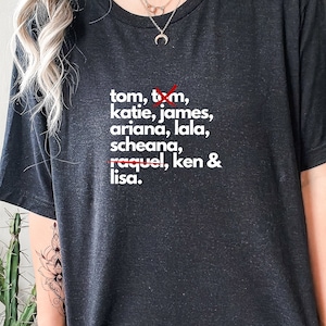 UPDATED Vanderpump Rules Cast 100% Cotton Unisex Shirt team ariana Arianna tomtom pumprules vpr scheana bravo vpr funny witches of weho pump
