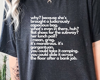 Succession Final Season Quote Cousin Greg Tom HBO ludicrously capacious bag funny pop culture sucession shiv roy siobhan kendall roman gift