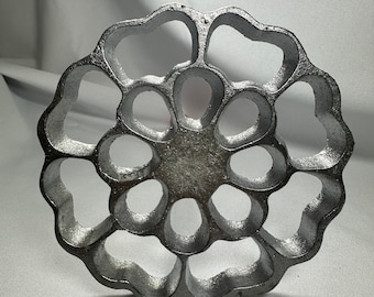 Traditional molde para bunuelo de viento de 5.5 pulgadas; Rosette mold of 5.5 inches