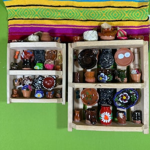 Mexican Kitchen Trasterito With Miniature Accessories Trasterito De Cocina  Con Accesorios En Miniatura 