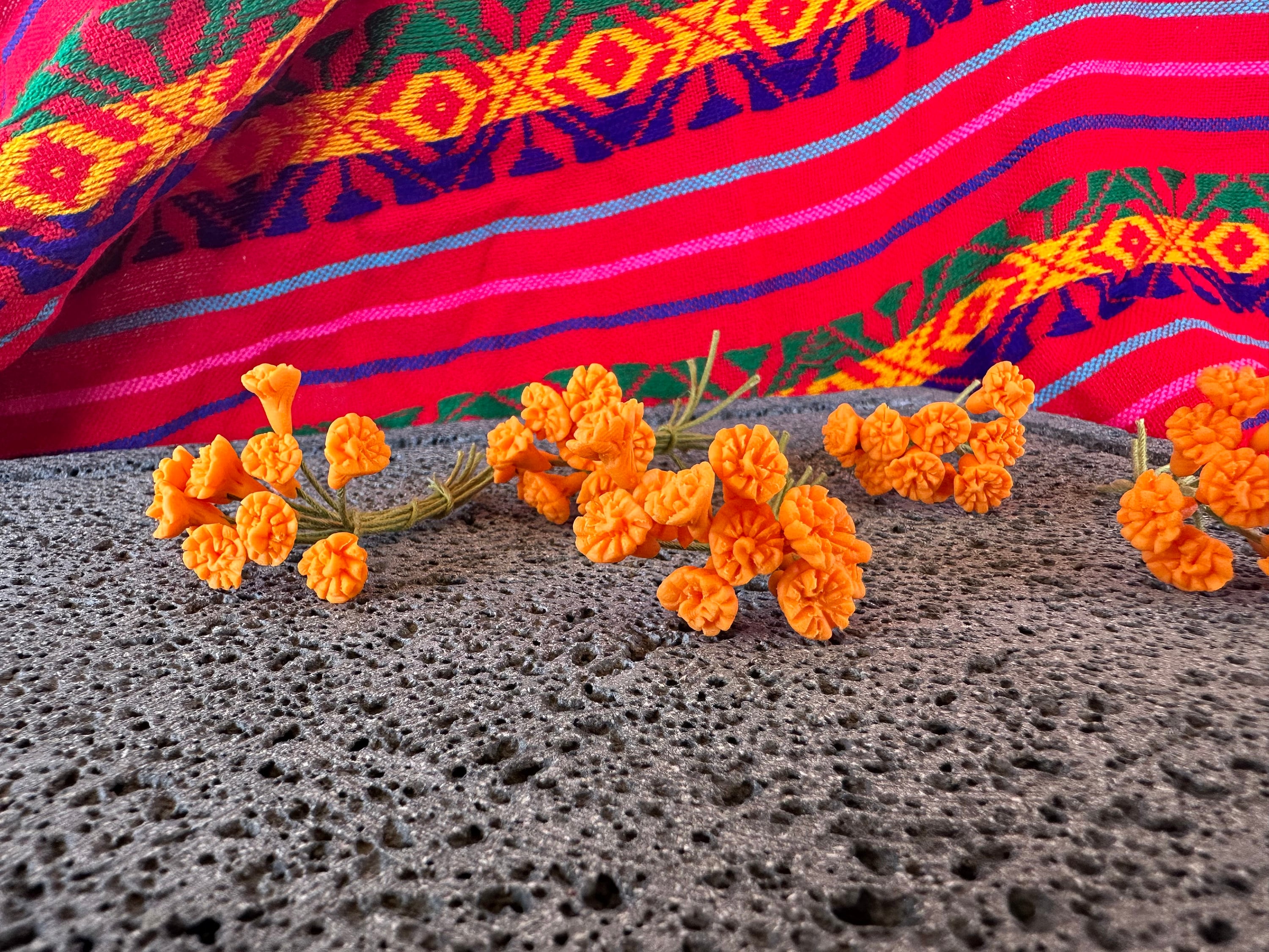Mini Flor De Dia De Muerto Mini Marigold Mini Cempasuchil Bouquet - Etsy