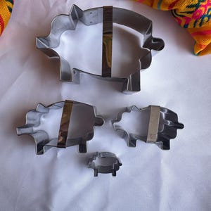 Marranito mexican bread cutter; Puerquito pan dulce bild 1