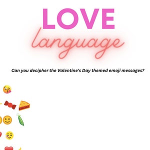 Valentine's Day Emoji Messages