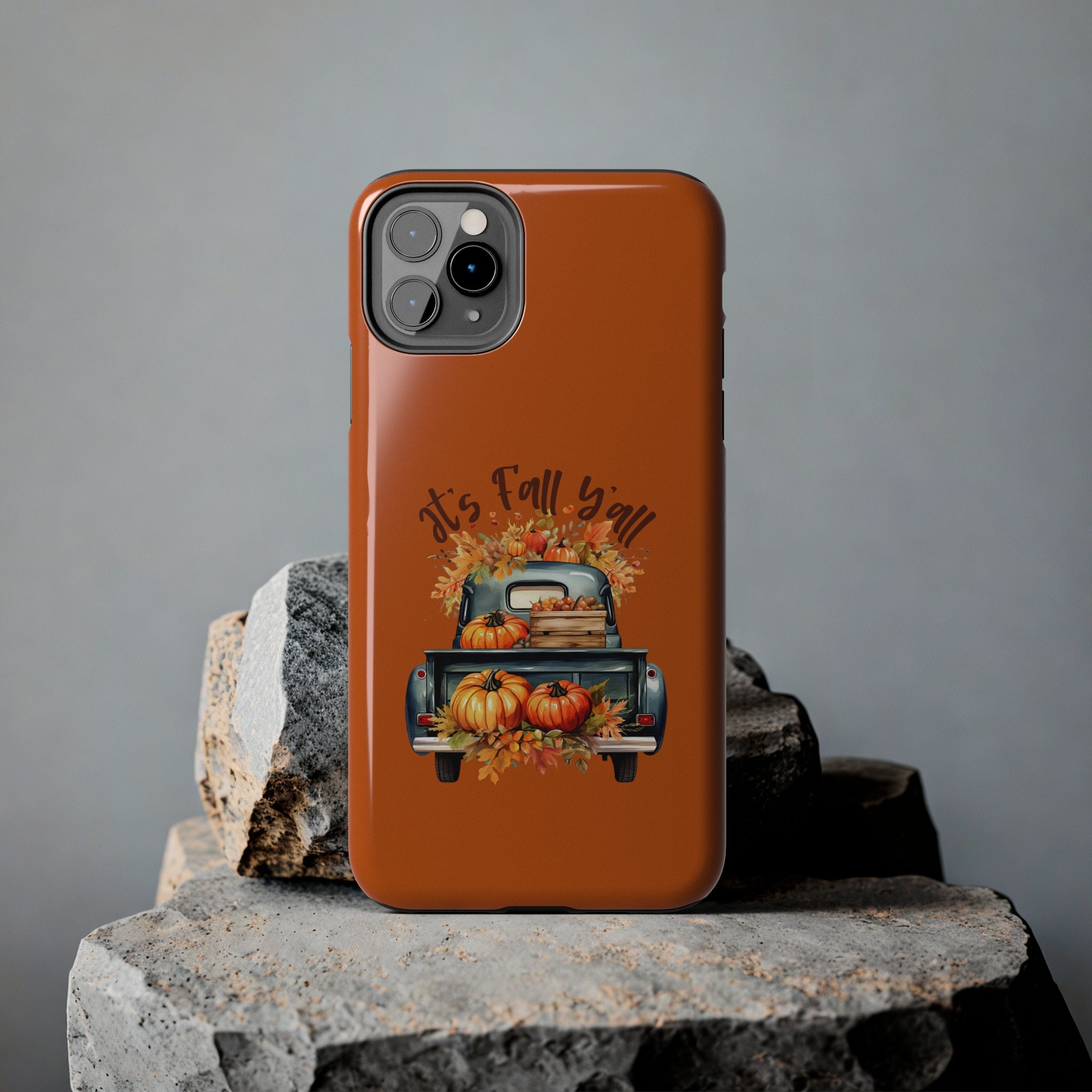 Fall Phone Cases, It's Fall Y'all Autumn Theme iPhone 14 Cases, Fall