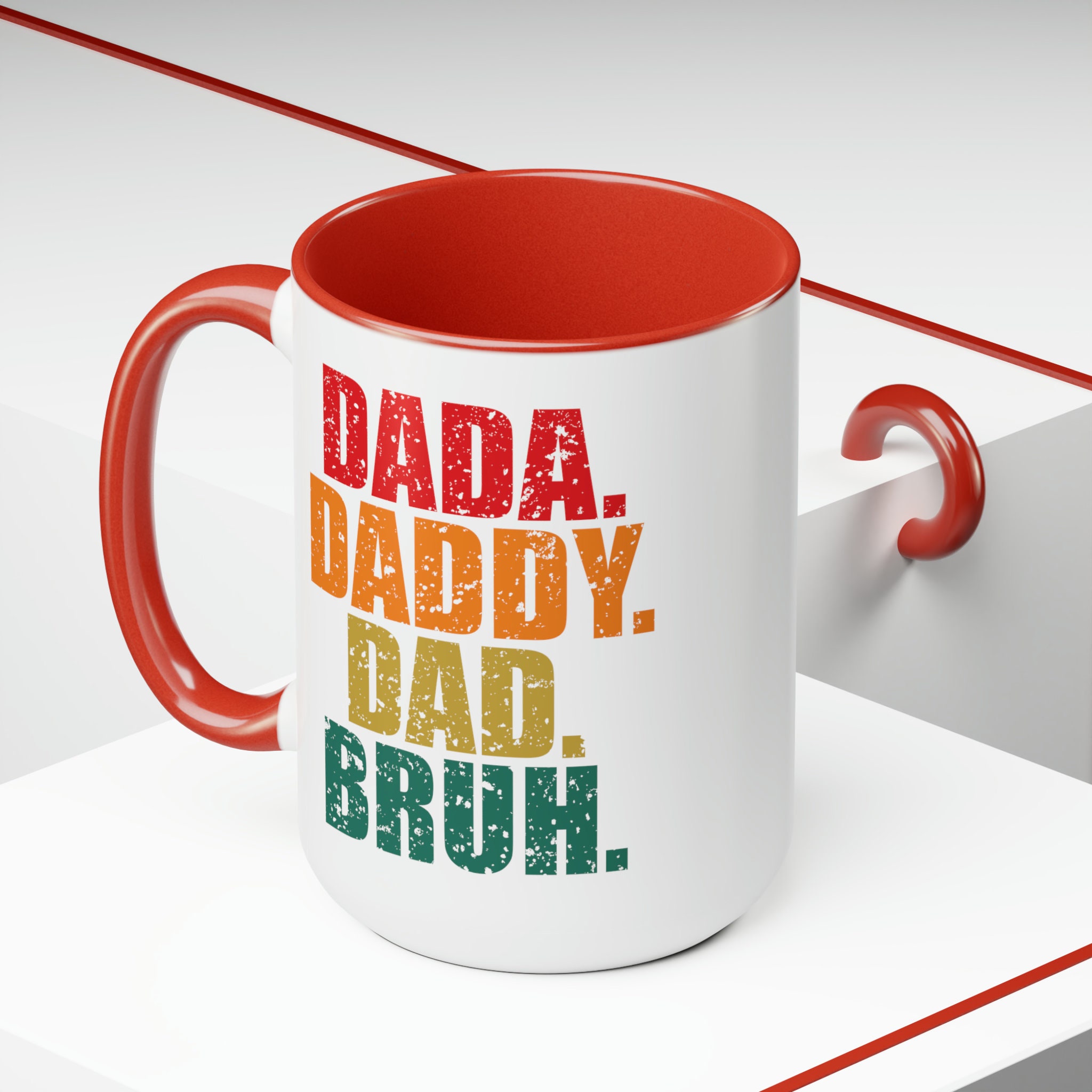 The Only Thing Better Than Being Your Father Is Watching You Be A Dad Family Personalized Custom Mug Fathers Day Gift For Son2